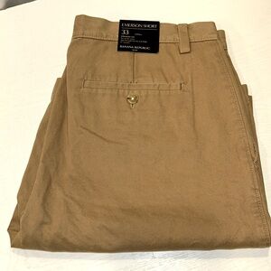 Banana Republic Tan Flat Front Men Shorts